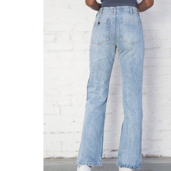 Brandy Melville Straight Leg Jeans - Picture 2 of 3